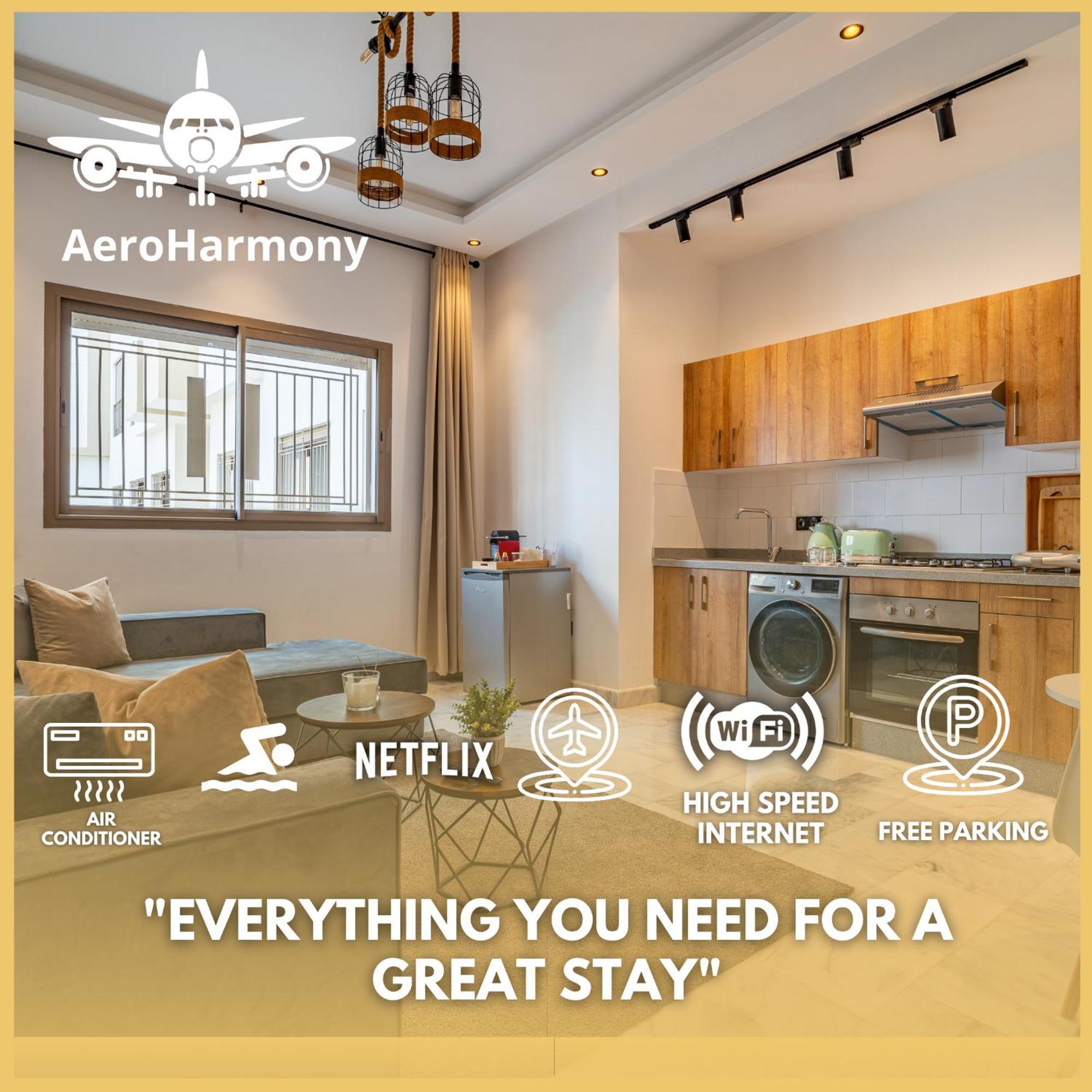 Апартаменты Aeroharmony Nouaceur Экстерьер фото